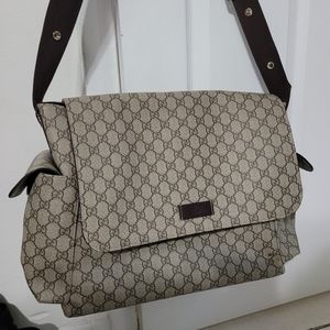 Gucci diaper bag like new!